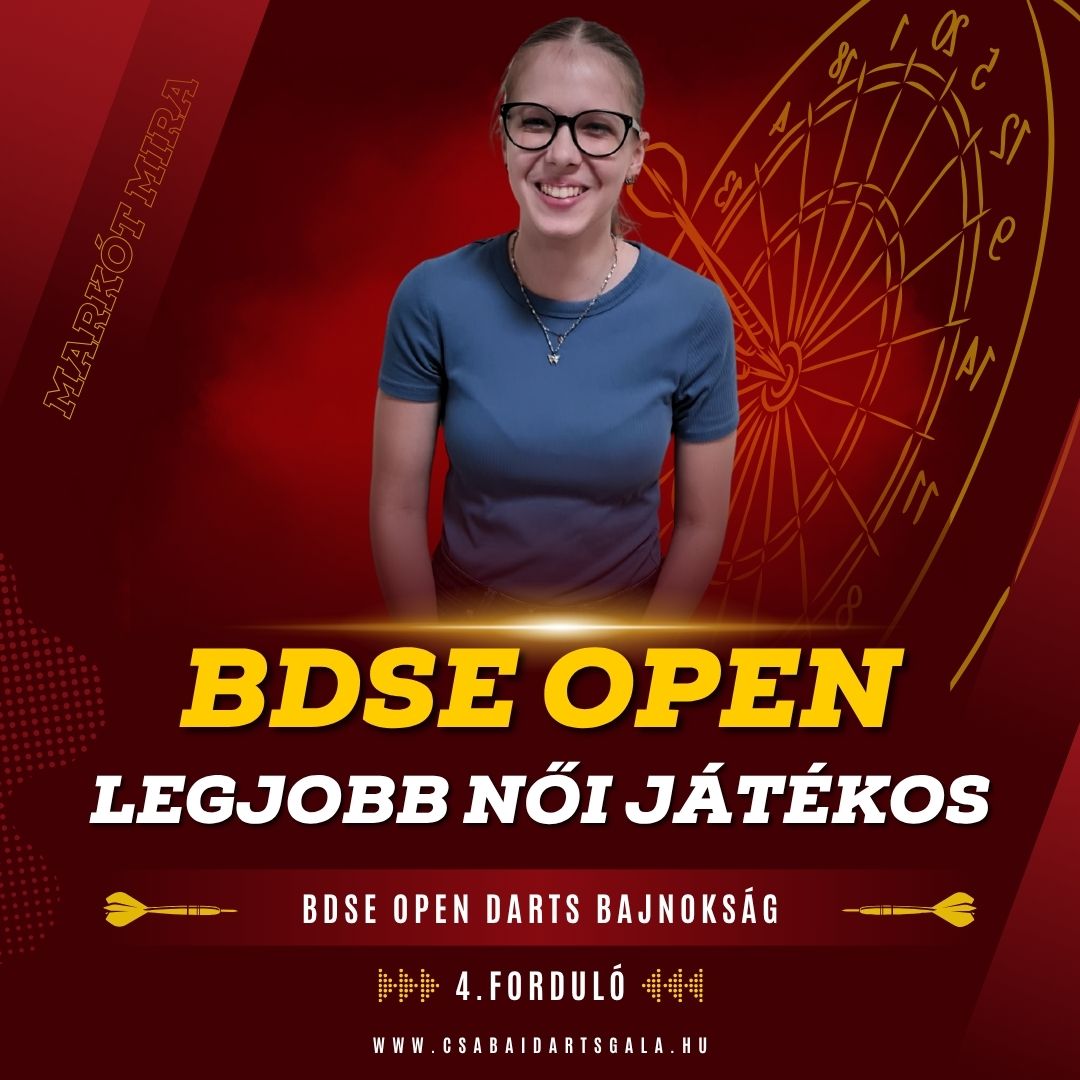 Markót Mira, legjobb női játékos open kategória